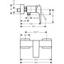 Змішувач для душу HANSGROHE METROPOL 32560000