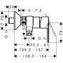 Смеситель для душа HANSGROHE TALIS E2 31662000