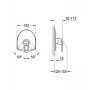 Смеситель для душа GROHE CHIARA NEW 19156000