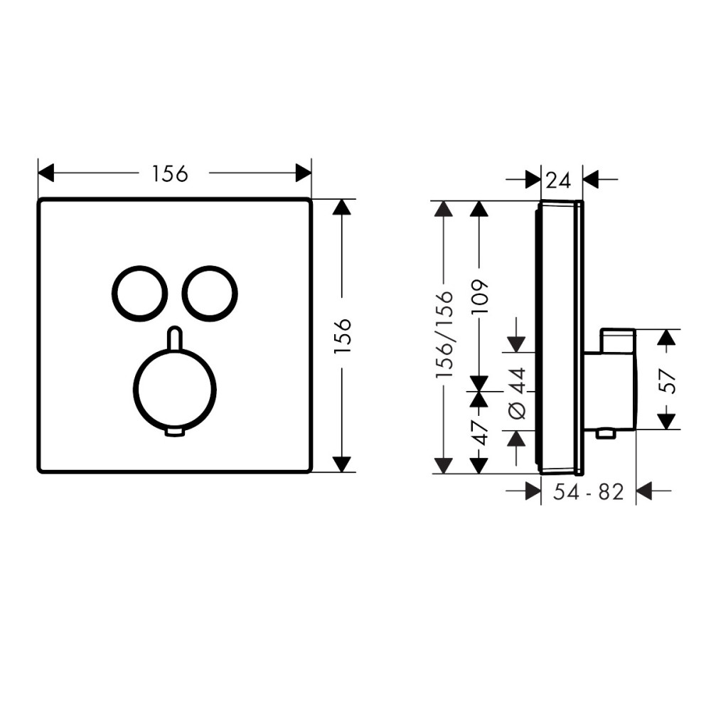 Смеситель для душа HANSGROHE SHOWER SELECT 15763670