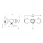 Смеситель для душа IMPRESE HYDRANT ZMK031806080