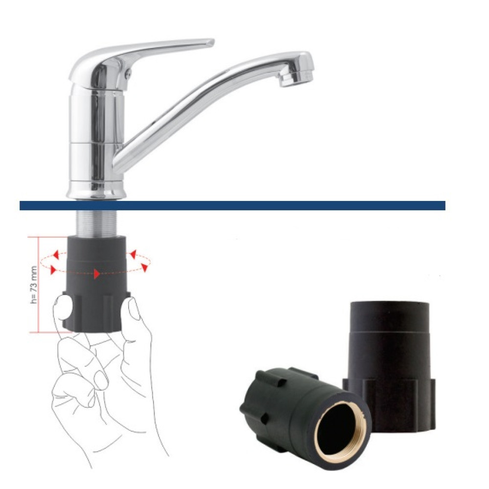 Смеситель для кухни IMPRESE LOTTA 55400