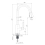 Смеситель для кухни IMPRESE PODZIMA LEDOVE ZMK01170115