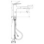 Смеситель для кухни HANSGROHE ZESIS 74804000