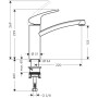 Смеситель для кухни HANSGROHE FOCUS 31806000