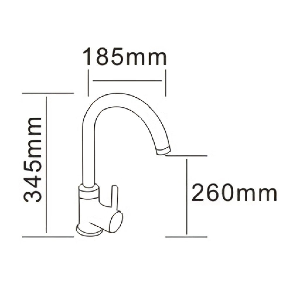 Смеситель для кухни RJ RAINBOW RBZ222-8MN