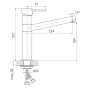 Смеситель для кухни IMPRESE LOTTA 55402-SS