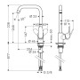 Смеситель для кухни HANSGROHE FOCUS 31820670