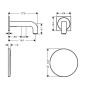Змішувач для раковини HANSGROHE AXOR CITTERIO 39117000
