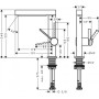 Змішувач для раковини HANSGROHE FINORIS 76060000