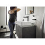 Смеситель hansgrohe Finoris для раковины со сливным гарнитуром, хром 76070000