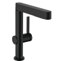 Смеситель hansgrohe Finoris для раковины со сливным гарнитуром, черный матовый 76063670