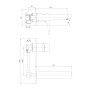 Смеситель для раковины IMPRESE BRECLAV VR-05245W