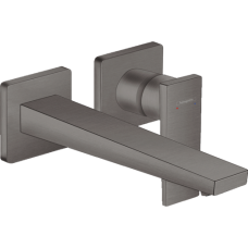 Смеситель hansgrohe Metropol для раковины настенный, черный матовый хром 32526340