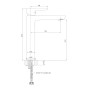 Смеситель для раковины IMPRESE BRECLAV 05245WH