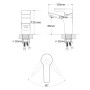 Смеситель для раковины RJ VELUM RBZ082-1