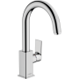 Смеситель hansgrohe Vernis Shape для раковины со сливным гарнитуром, хром 71564000