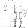 Смеситель hansgrohe Vernis Shape для раковины со сливным гарнитуром, хром 71564000