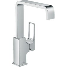 Смеситель hansgrohe Metropol для раковины со сливным клапаном Push-Open 74511000