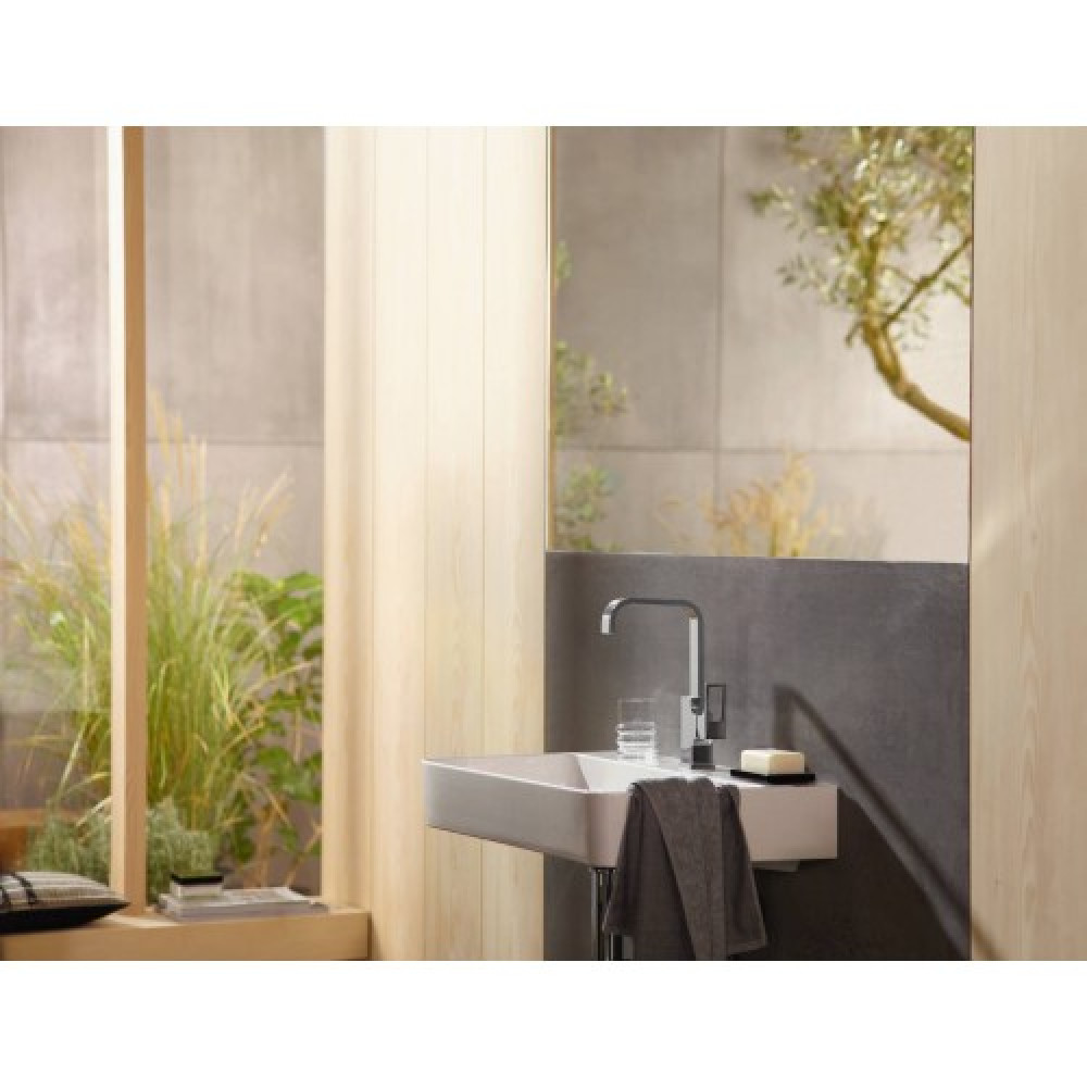 Смеситель hansgrohe Metropol для раковины со сливным клапаном Push-Open 74511000