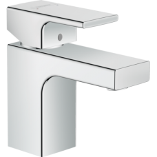 Смеситель hansgrohe Vernis Shape для раковины со сливным гарнитуром, хром 71560000