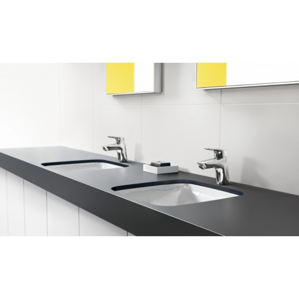 Смеситель hansgrohe Logis для раковины со сливным гарнитуром, хром 71070000