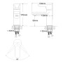 Смеситель для раковины RJ DUCT RBZ079-1