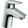 Смеситель hansgrohe Logis для раковины со сливным гарнитуром, хром 71070000