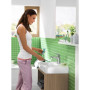 Смеситель hansgrohe Novus для раковины однорычажный со сливным гарнитуром, хром 71030000
