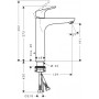Смеситель hansgrohe Focus для раковины 31608000