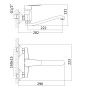 Смеситель для раковины RJ LOTUS RBZZ002-7