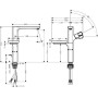 Змішувач для раковини HANSGROHE Axor Urquiola 11023000