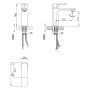 Смеситель для раковины IMPRESE BILOVEC 05256
