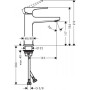 Змішувач для раковини HANSGROHE METROPOL 32507990