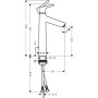 Змішувач для раковини HANSGROHE TALIS S 72031000