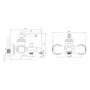 Смеситель для ванны IMPRESE HYDRANT ZMK031806040