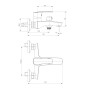 Смеситель для ванны IMPRESE FLORENC f03208401AA