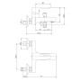 Смеситель для ванны IMPRESE BRECLAV 10245