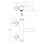 Смеситель для ванны IMPRESE BRENTA ZMK071901040
