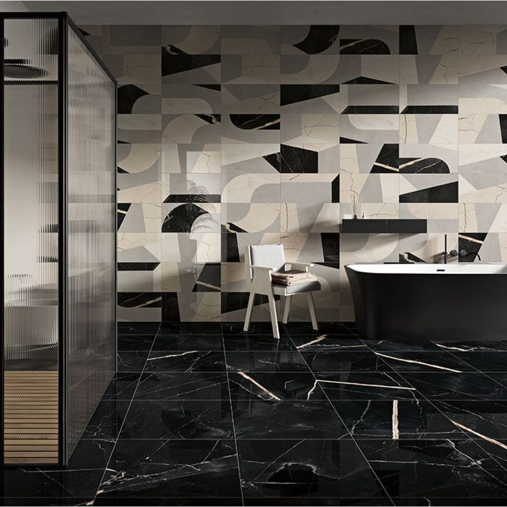 Fioranese Sound of Marbles FioMood Nero 74х148 LR (M4F717L)