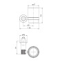 Стакан IMPRESE BRENTA ZMK091908230