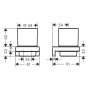 Стакан HANSGROHE ADDSTORIS 41749670