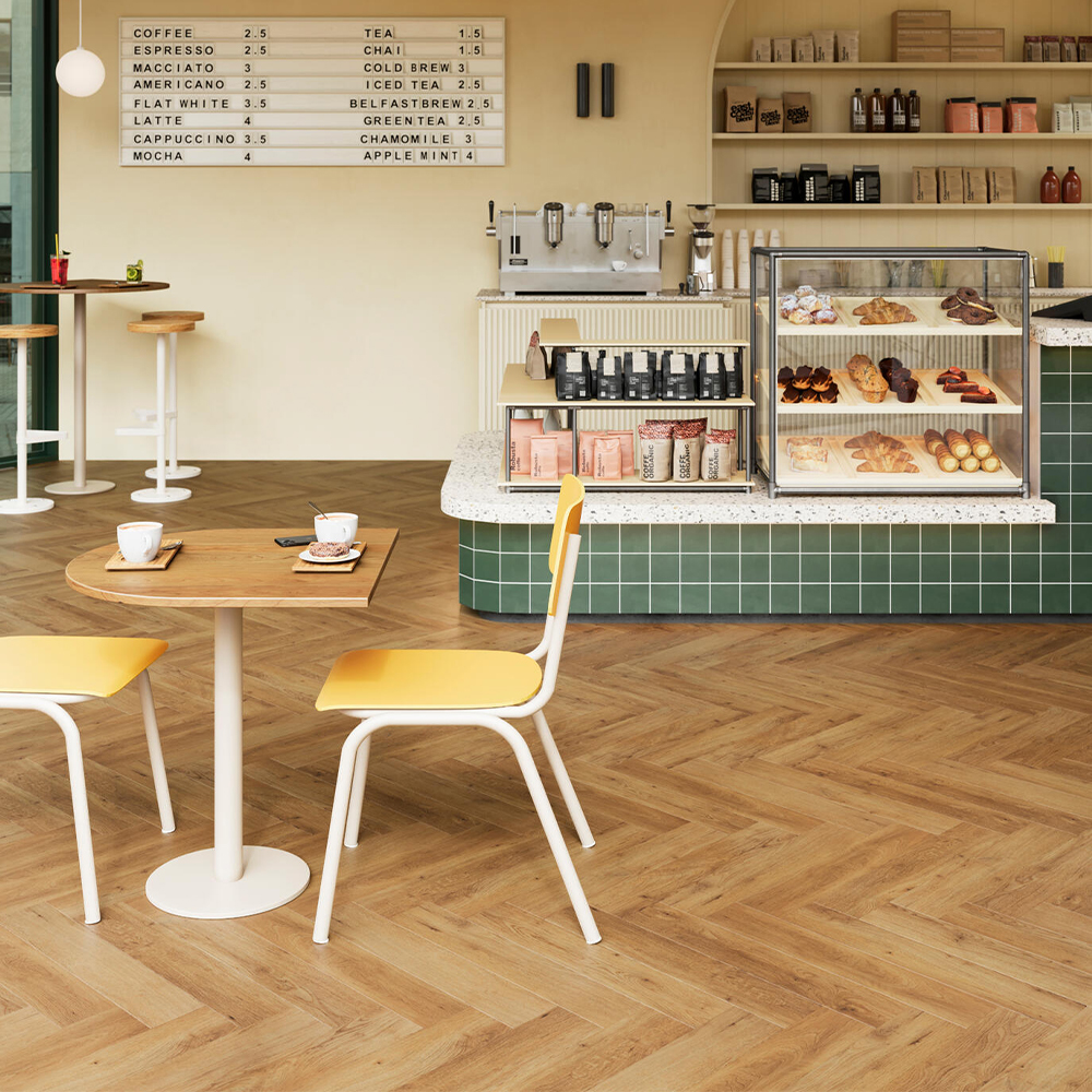 Виниловый пол Berry Alloc Zenn 55 Herringbone Glue down CAIRO 60002268