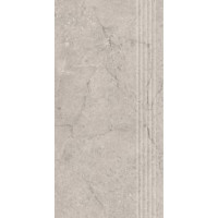 Paradyz SUNNYDUST LIGHT GRYS STOPNICA PROSTA NACINANA MAT. 29,8x59,8 G1