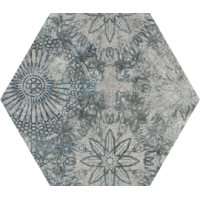 Paradyz classica SWEET GREY HEKSAGON STRUKTURA ŚCIANA POŁYSK 19,8X17,1 G1