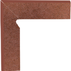 Paradyz TAURUS BROWN COKÓŁ CIĘTY 2 EL.-LEWY 8,1X30 G1