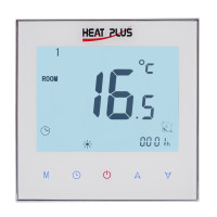 Терморегулятор Heat Plus iTeo4W, чорний, керування по Wi-Fi