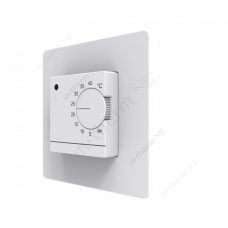 Терморегулятор In-Therm механічний RTC 19 SL чорн мат без рамки