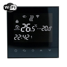 Терморегулятор EcoTerm EcoTerm SN Wi-Fi чорний