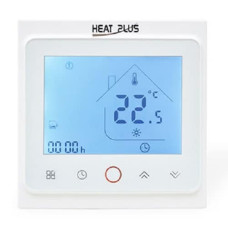 Терморегулятор Heat Plus BHT-002W сенсорний, білий, Wi-Fi